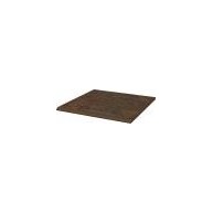 Semir brown stopnica ryflowana prosta 30x30x1,1